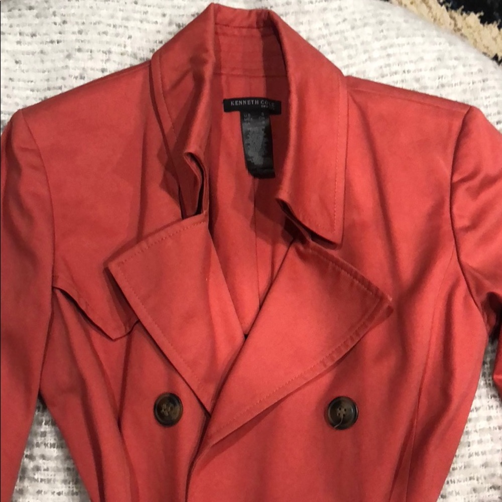 Kennith Cole Trench Coat - Picture 6 of 8